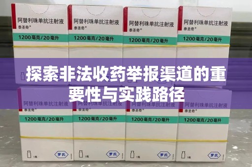 株洲探索非法收药举报渠道的重要性与实践路径