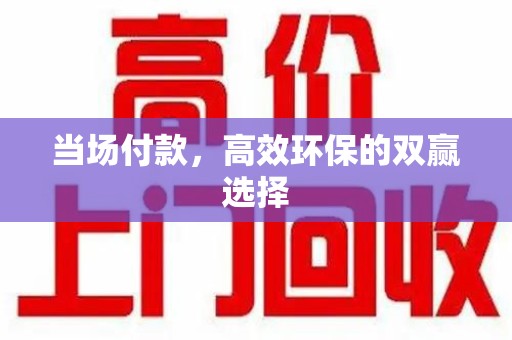 株洲当场付款，高效环保的双赢选择